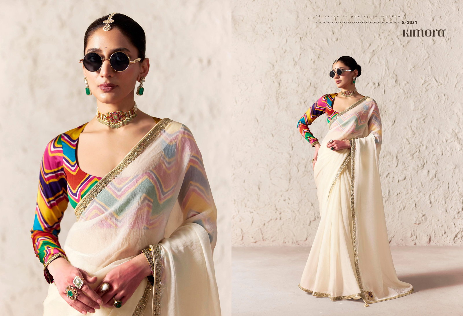 Kimora Rangat Vol 4 Pure Fancy Tissue Designer Festive Wear Sarees Collection