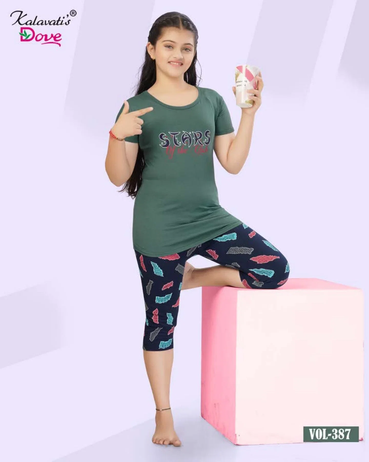 Kalavatis Vol 387 Hosiery Cotton Kids Night Suit Collection