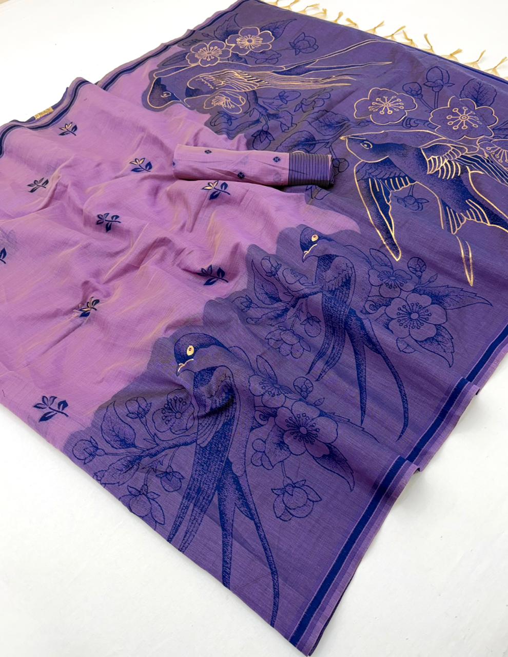 Rajyog Tapti Soft Cotton Weaving Worked Saree Collection