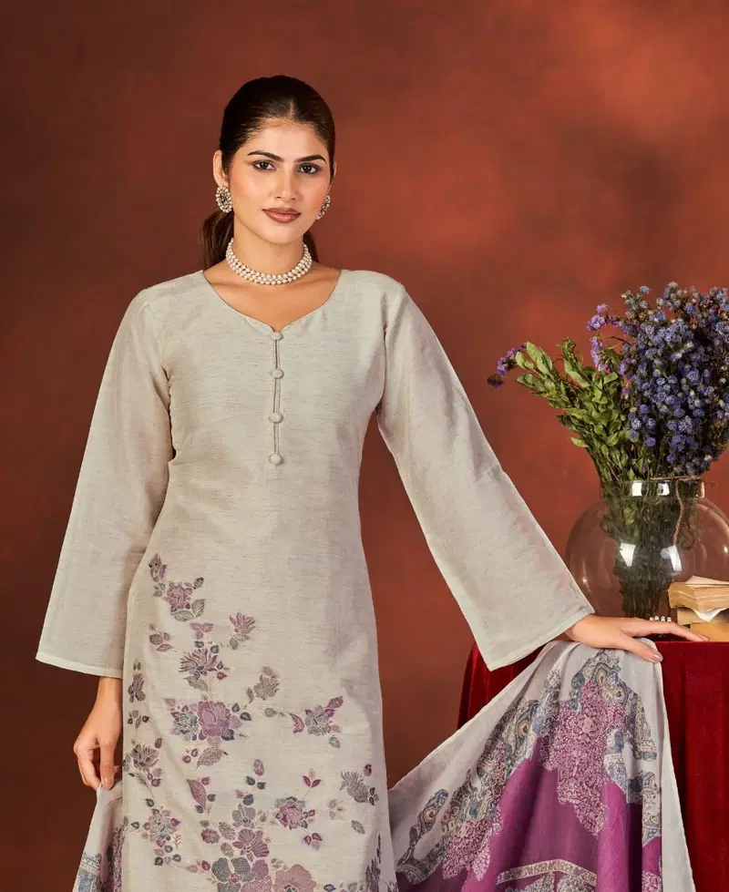 Ibiza Rasa Linen Jacquard Work Salwar Kameez Collection