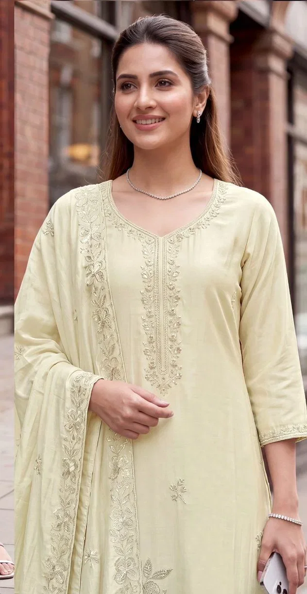Poonam P 27 A To D Mal Cotton Beads Work Kurti With Bottom Dupatta