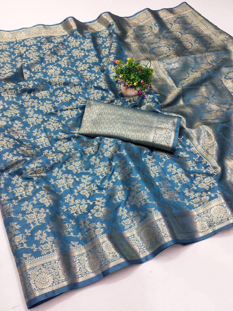 Aab Pattu Silk Vol 1 Soft Silk Rich Pallu Saree Collection