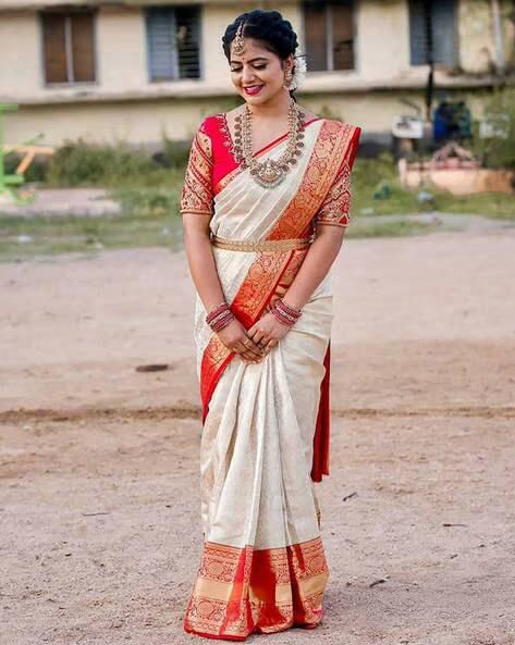 Soft Silk 6083 Lichi Silk Jacquard Work Saree Collection