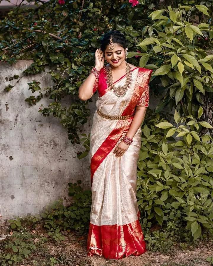 Soft Silk 6083 Lichi Silk Jacquard Work Saree Collection