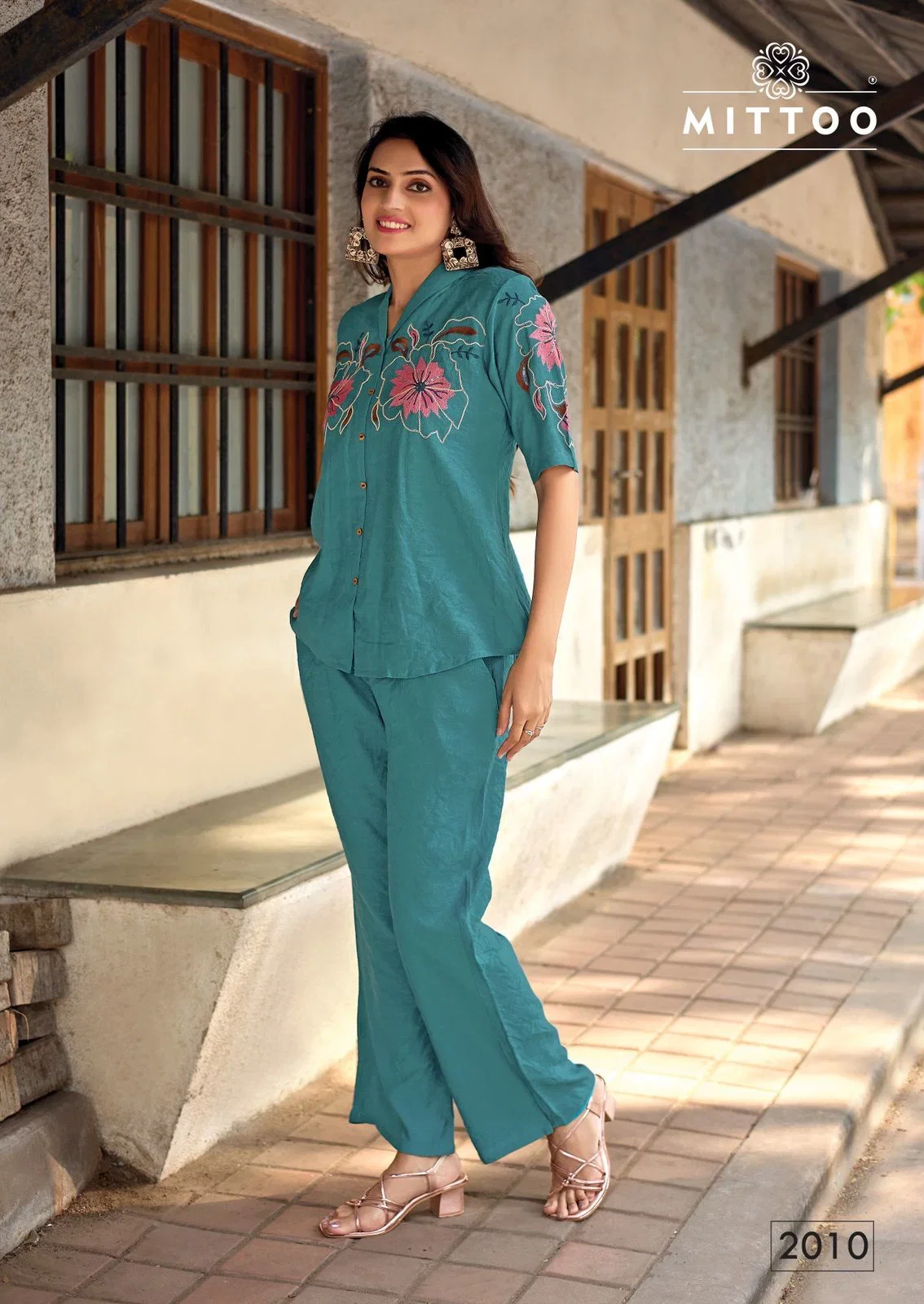 Mittoo Daizy Vol 2 Viscose Crape Co Ord Set Collection