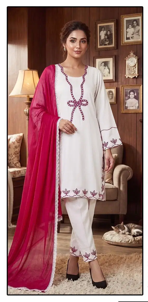 Hoor Tex 803 A To D Rayon Embroidered Salwar Kameez