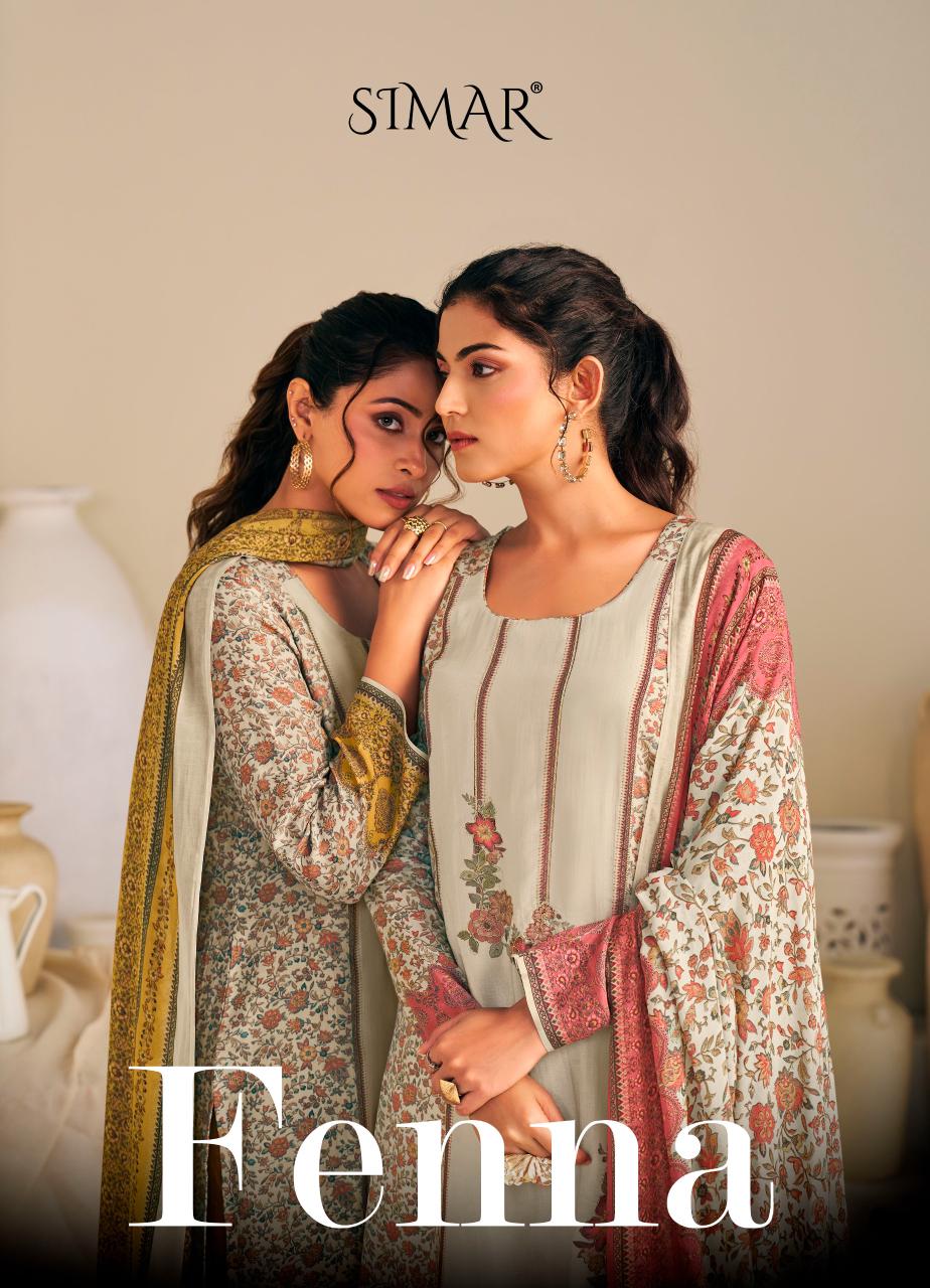 Glossy Simar Fenna Viscose Mal Digital Printed Salwar Kameez