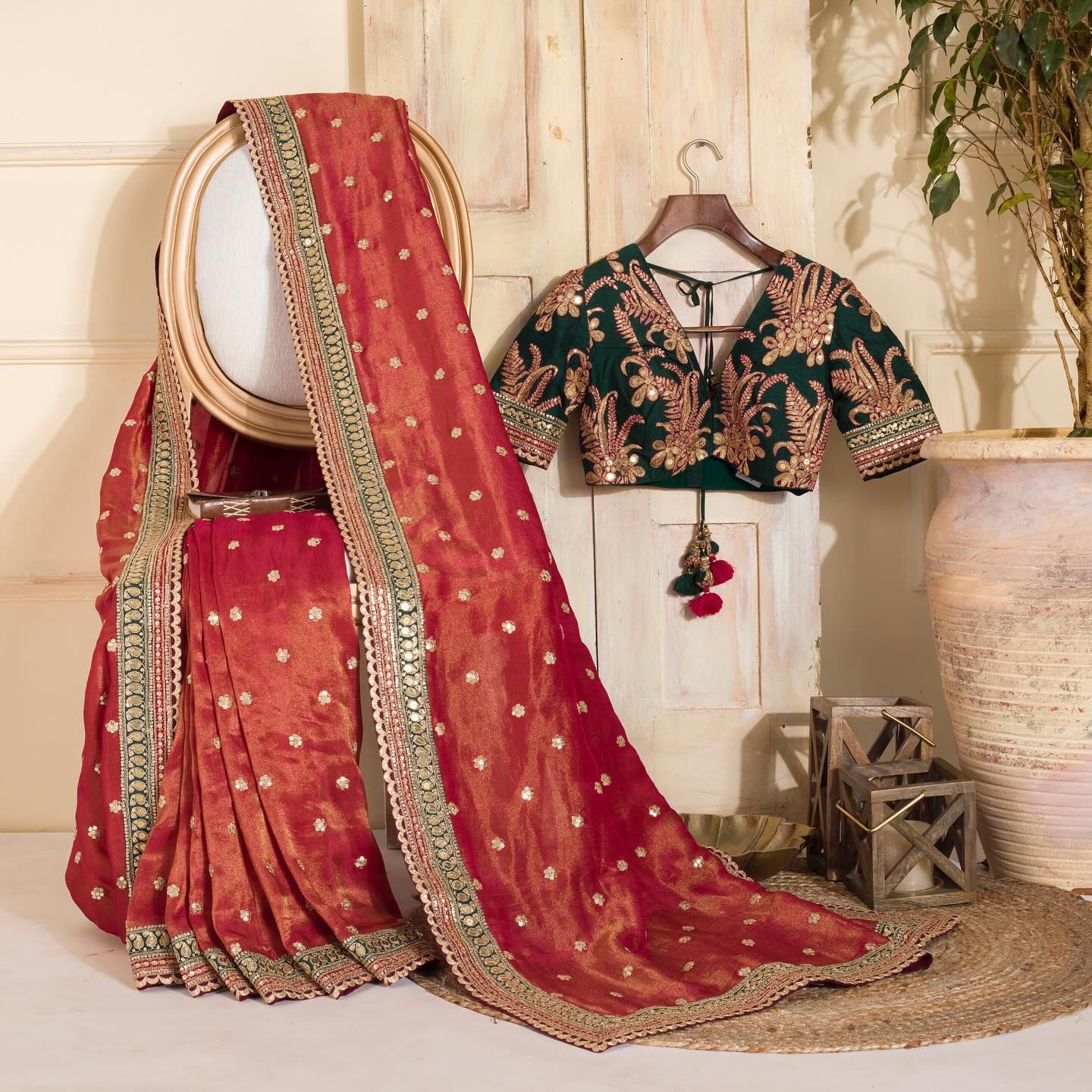 Glory KD 470 Twill Net Designer Saree