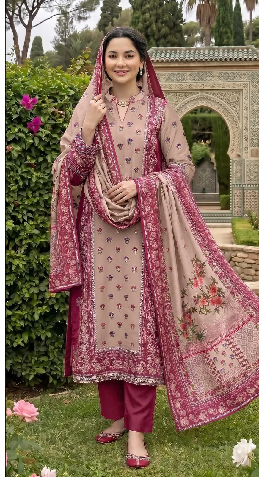 Shree Kt 352 Viscose Muslin Digital Printed Salwar Kameez