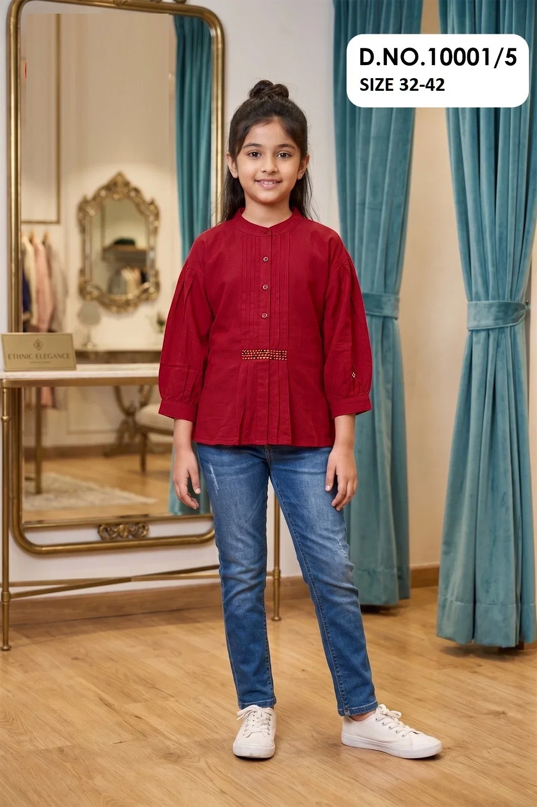 Short Top 10001 Heavy Silk Girls Wear Short Top Collection