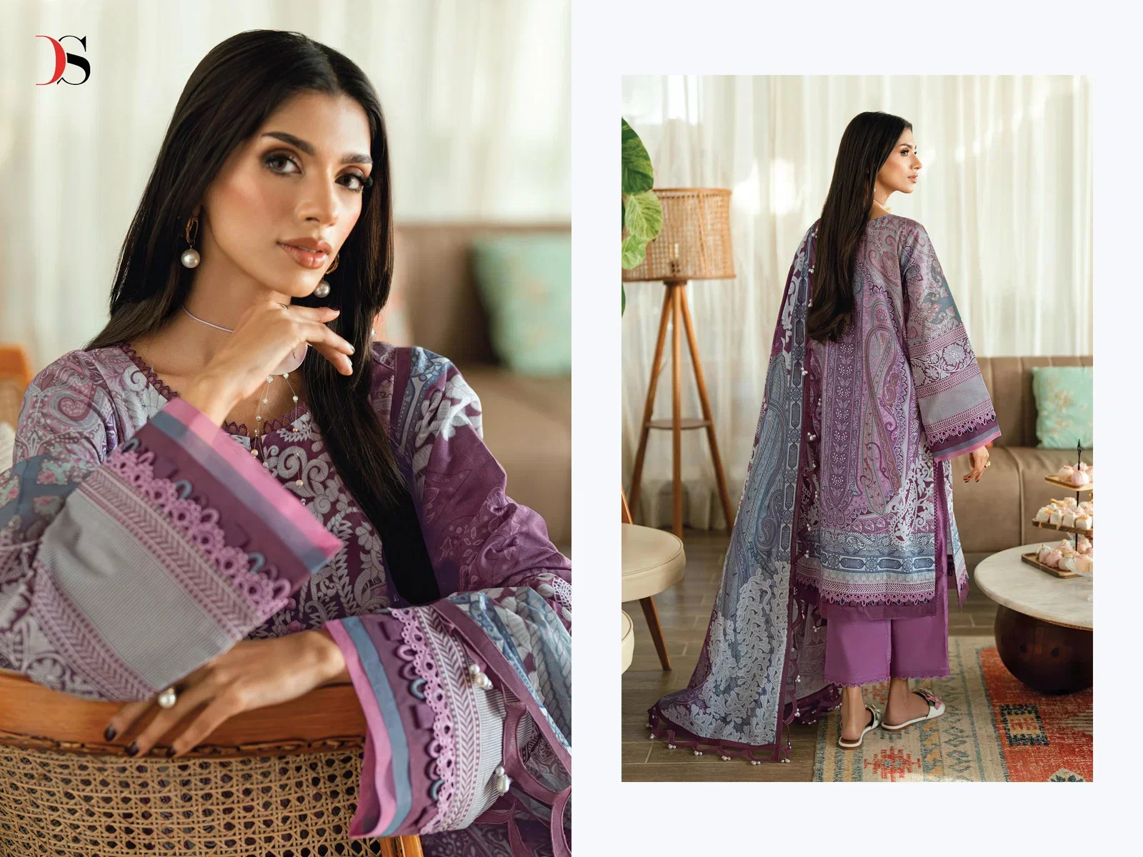 Deepsy Jade Urban Lawn Vol 9 Cotton Dupatta Cotton Pakistani Salwar Kameez