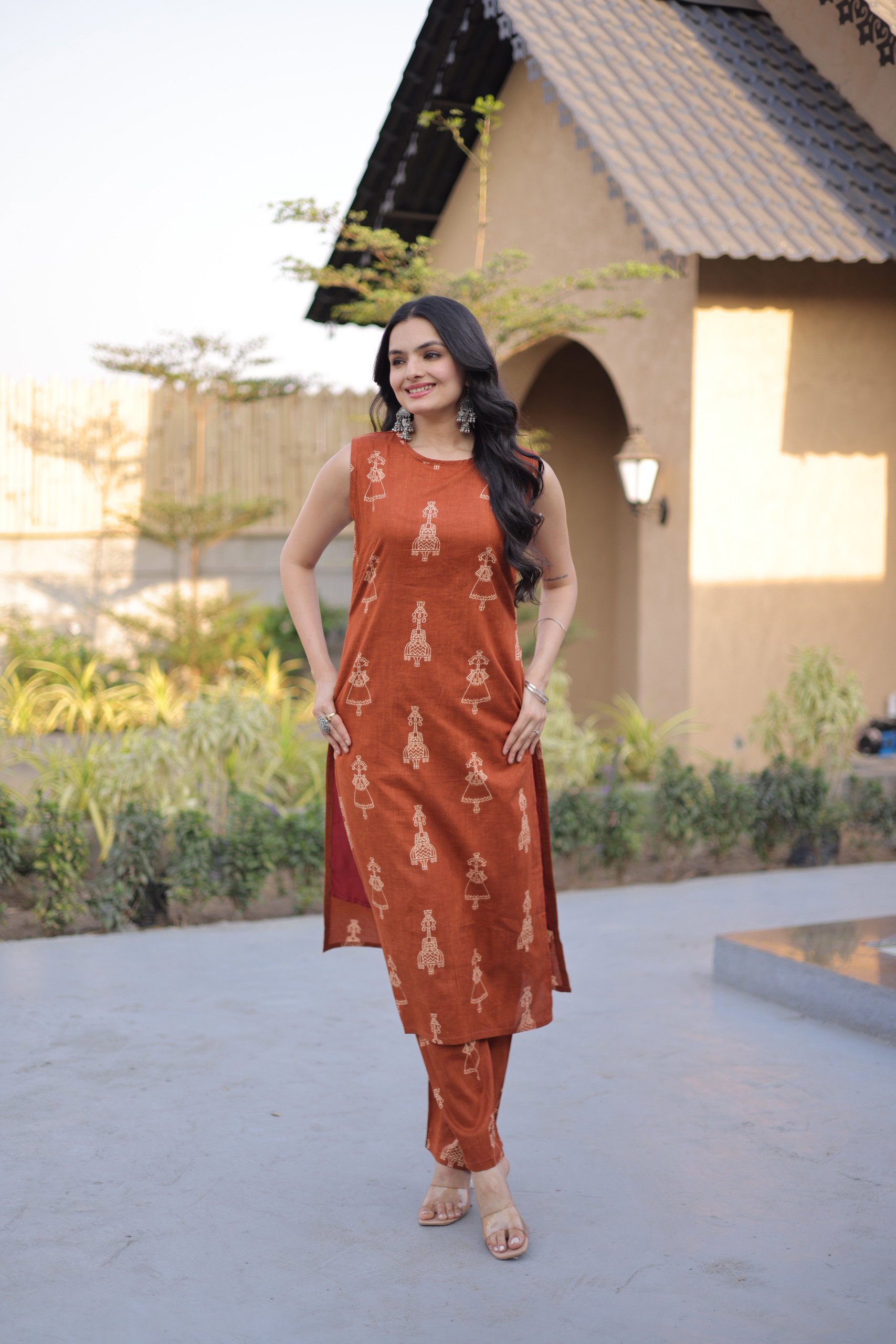 Lekha Ka 1251 Cotton Printed Kurti With Bottom