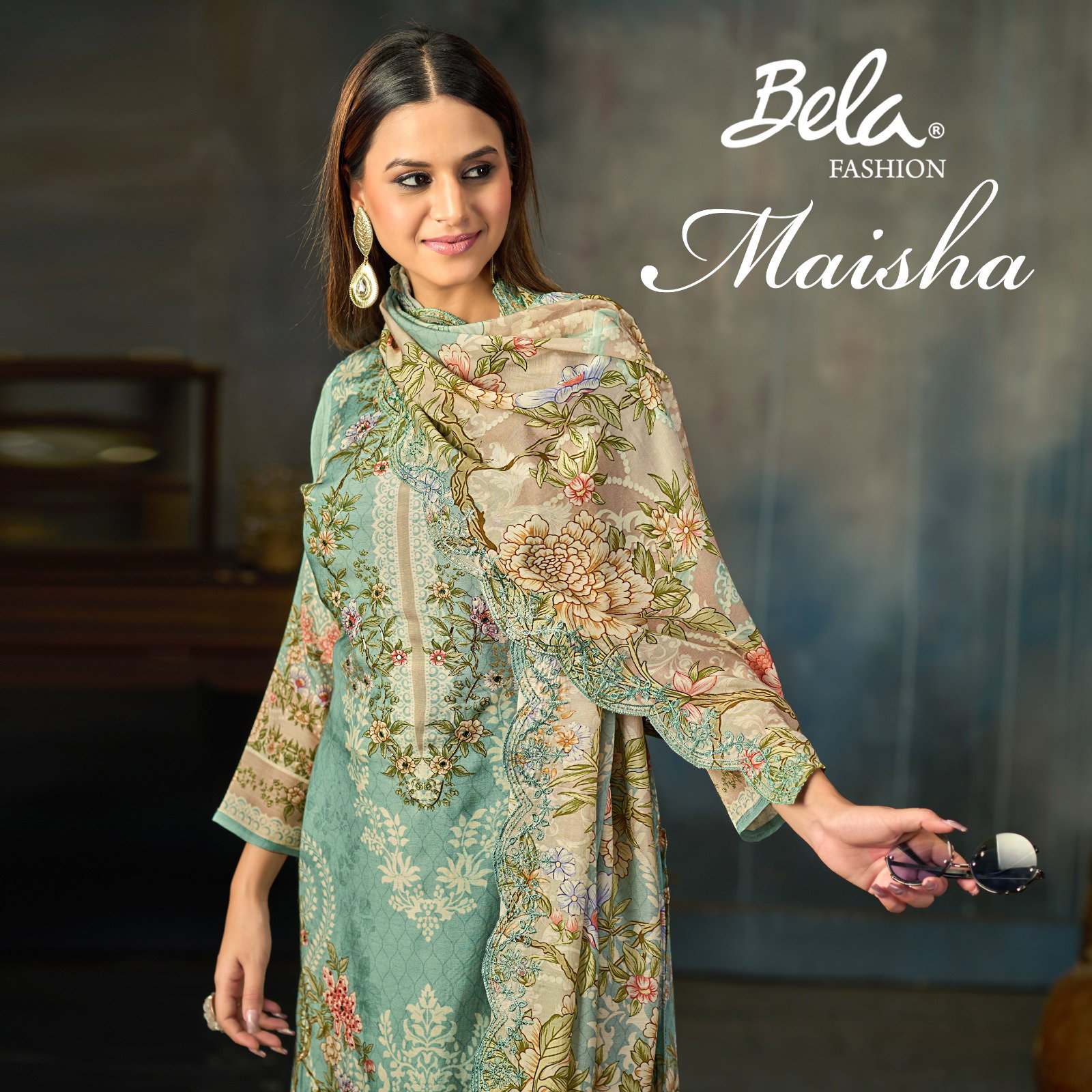 Bela Maisha Muslin Digital Printed Salwar Kameez