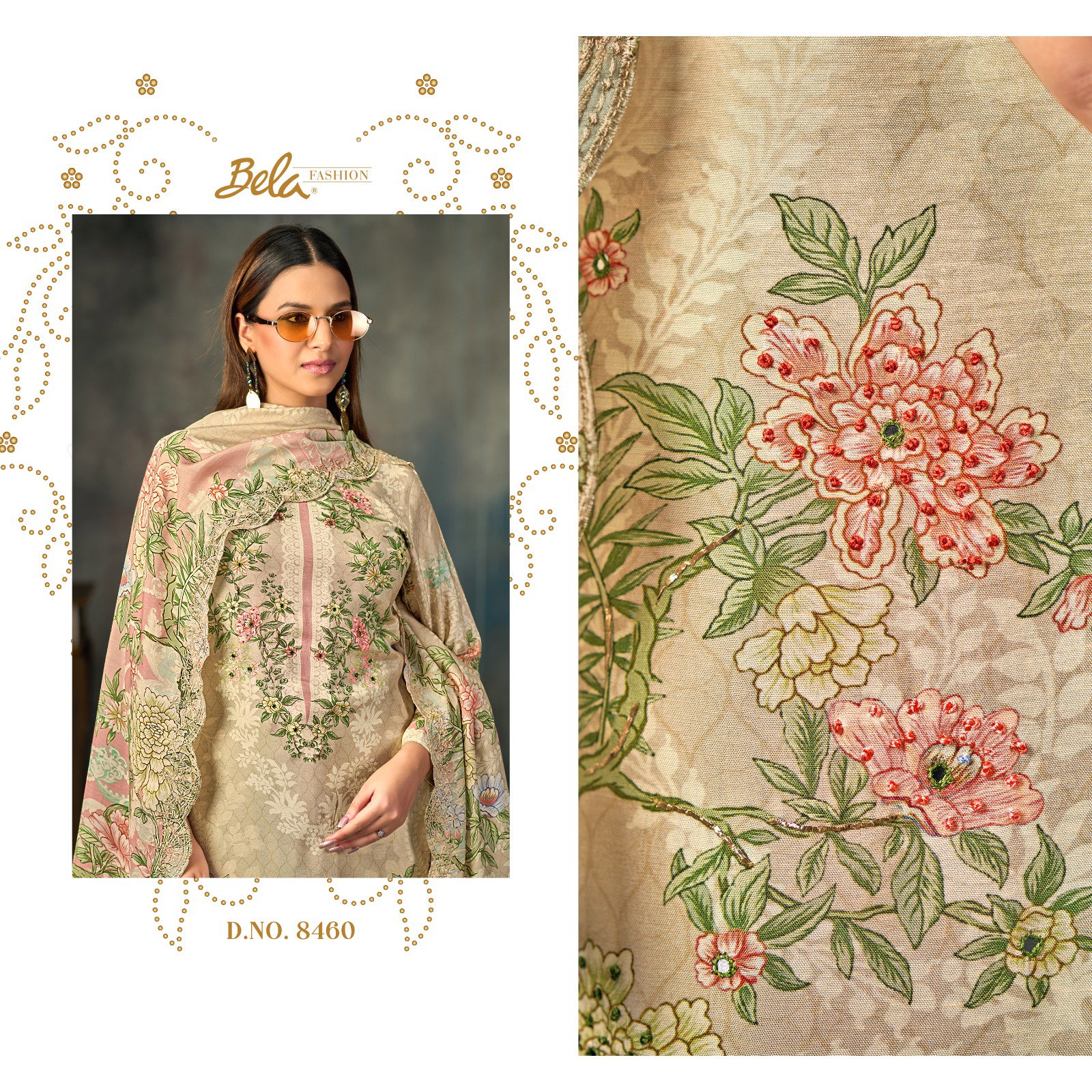 Bela Maisha Muslin Digital Printed Salwar Kameez