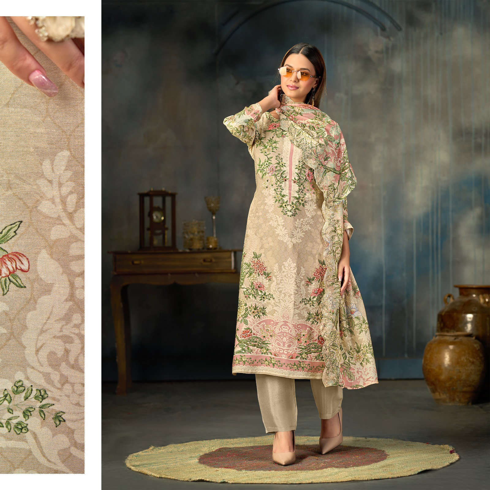 Bela Maisha Muslin Digital Printed Salwar Kameez