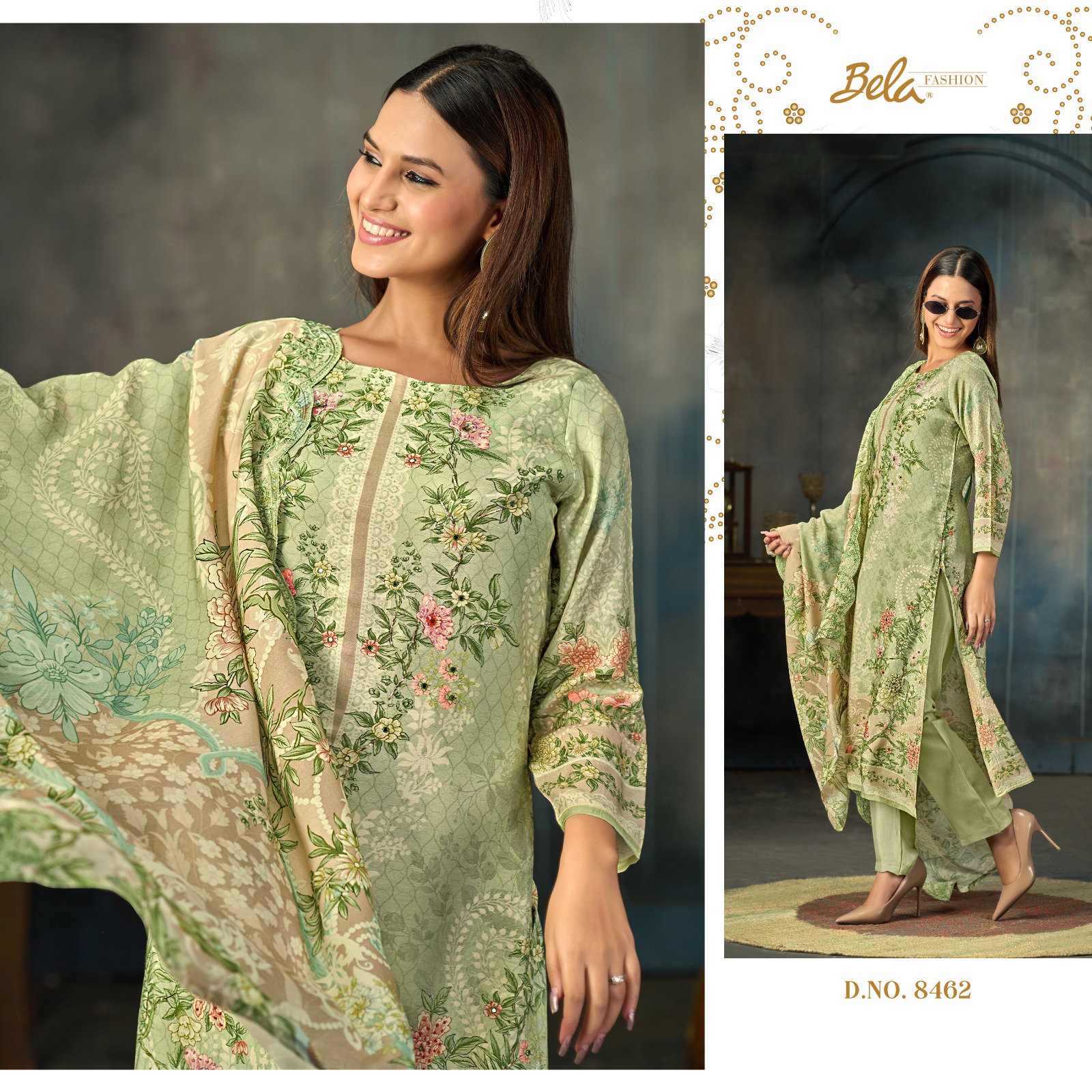 Bela Maisha Muslin Digital Printed Salwar Kameez