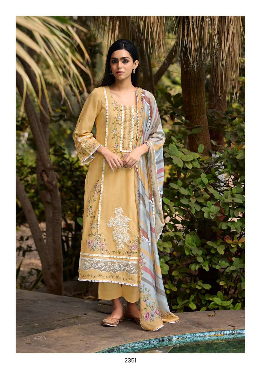 Kimora Nazrana Vol 77 Lawn Cotton Digital Printed Salwar Kameez