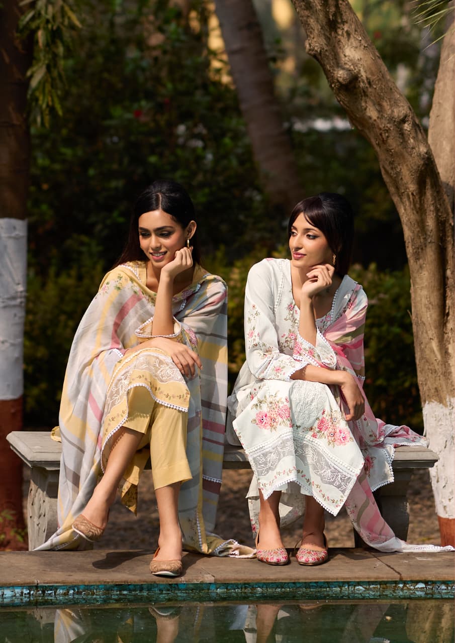 Kimora Nazrana Vol 77 Lawn Cotton Digital Printed Salwar Kameez