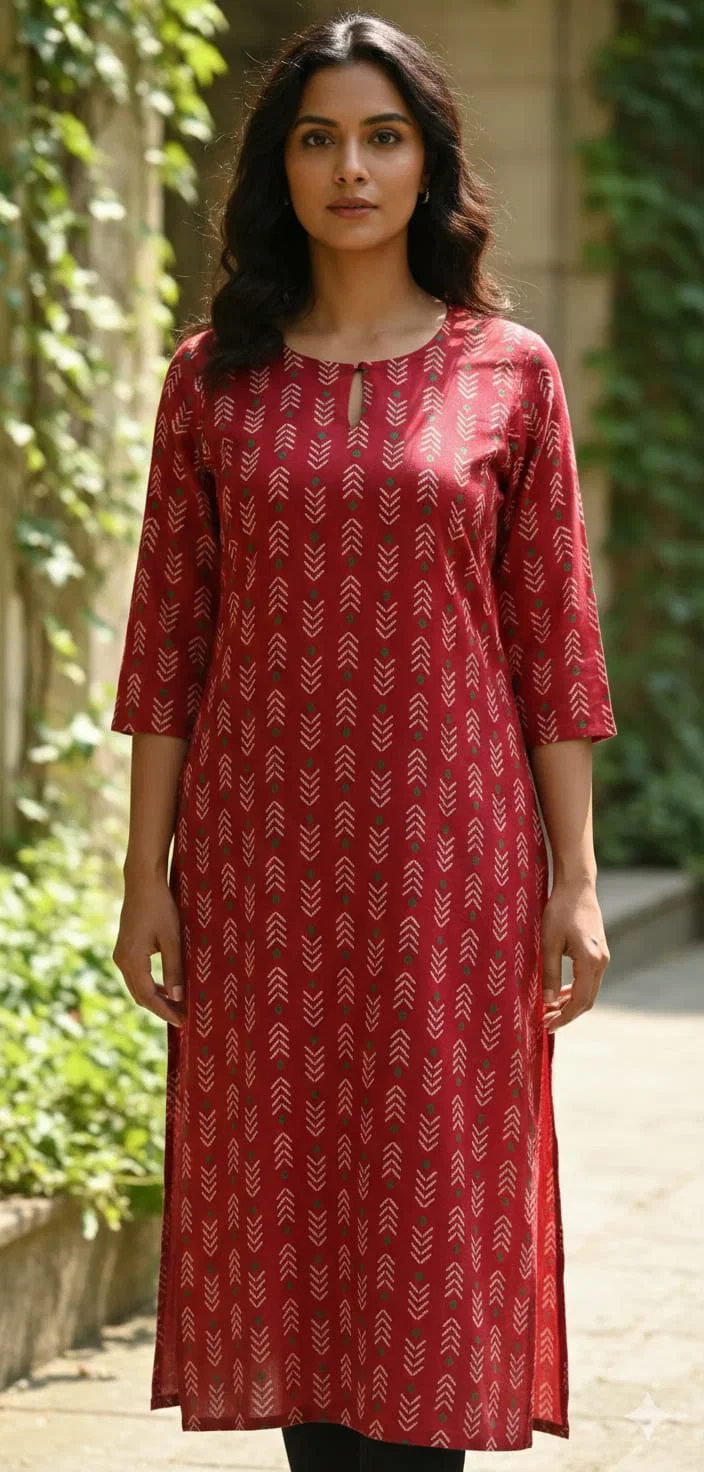 Naisha K 894 Rayon Printed Kurti Collection