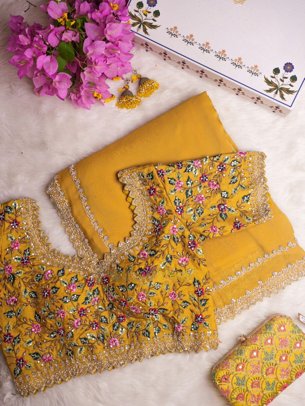 Glory KD 497 Tibby Silk Designer Saree