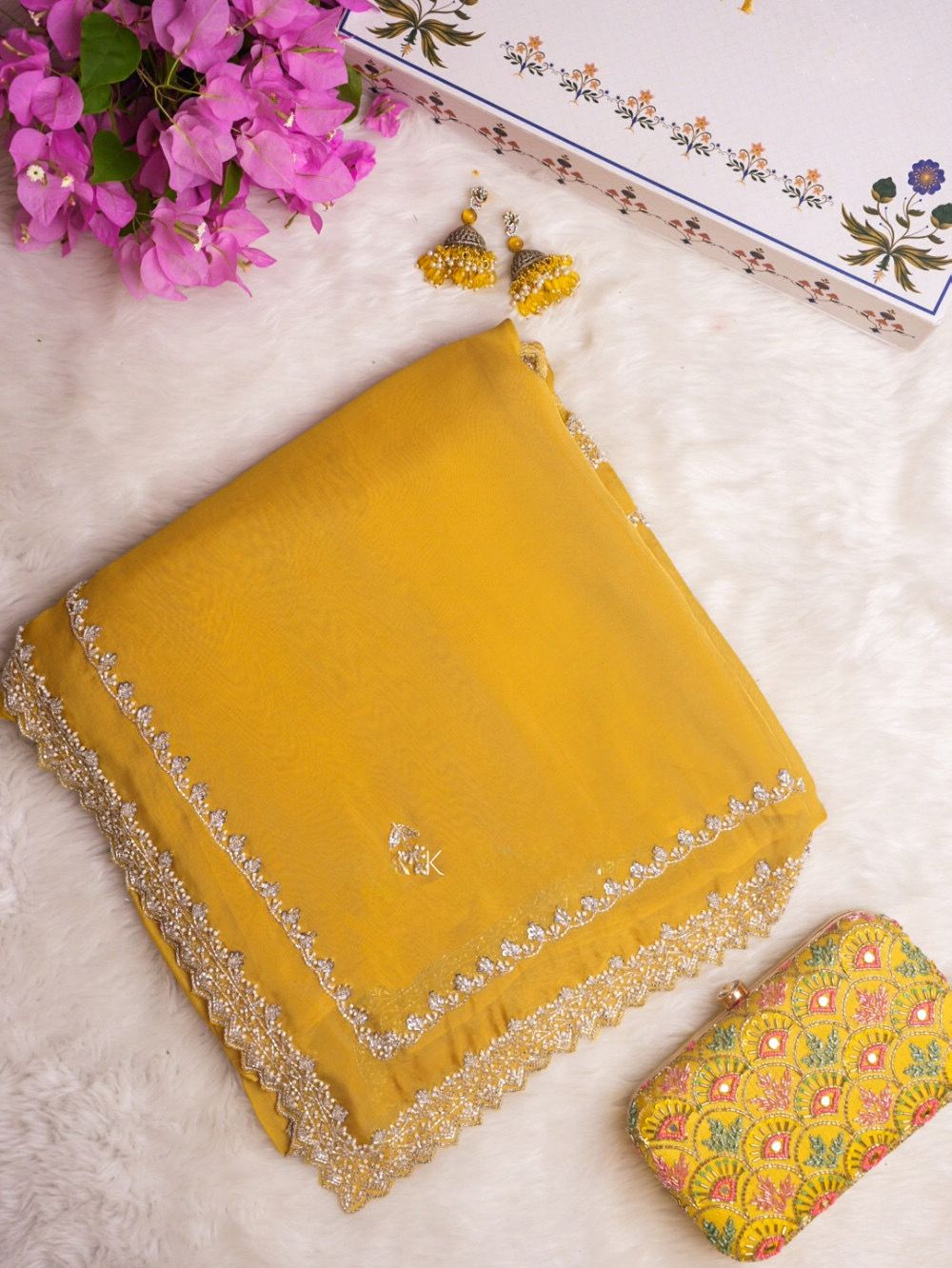 Glory KD 497 Tibby Silk Designer Saree