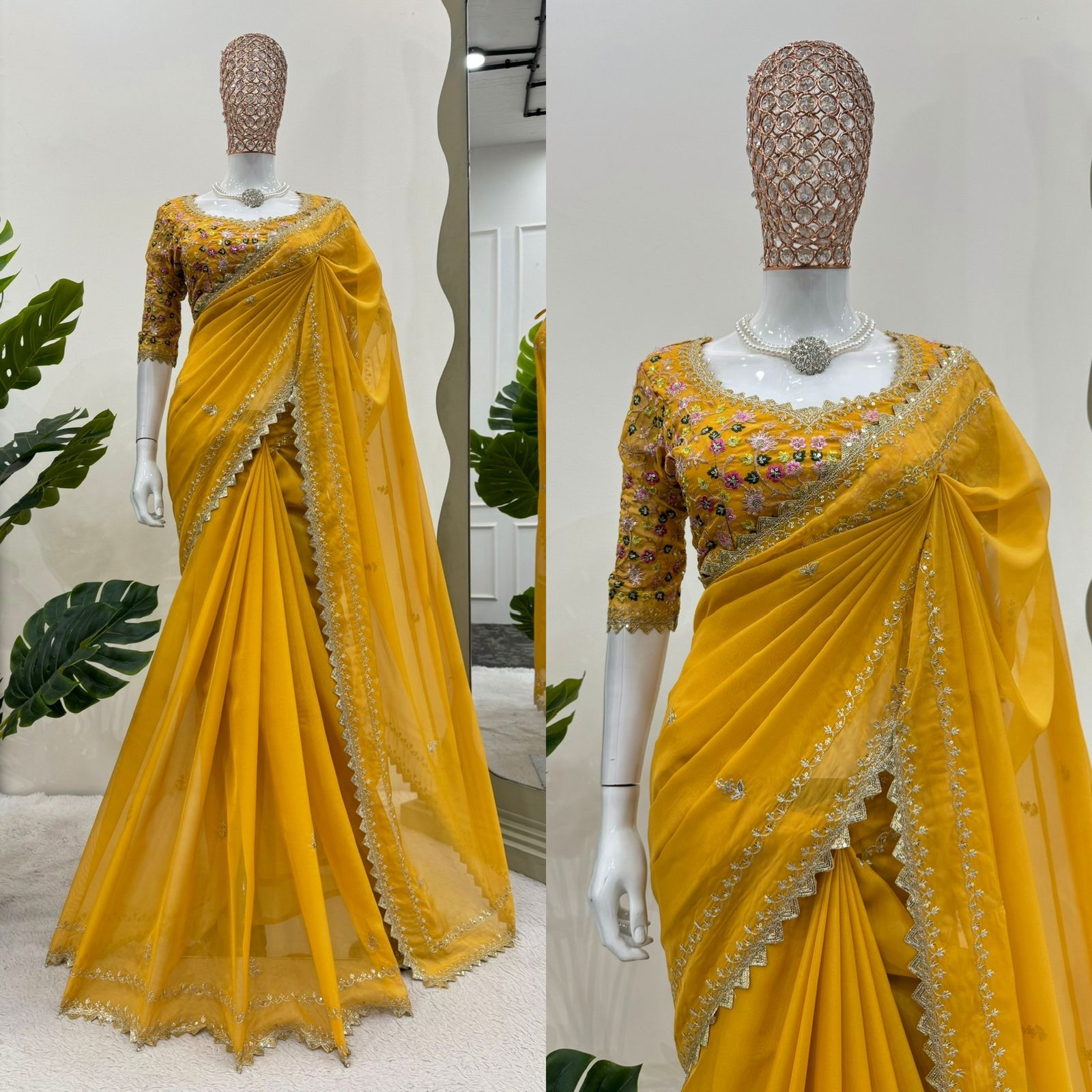 Glory KD 497 Tibby Silk Designer Saree