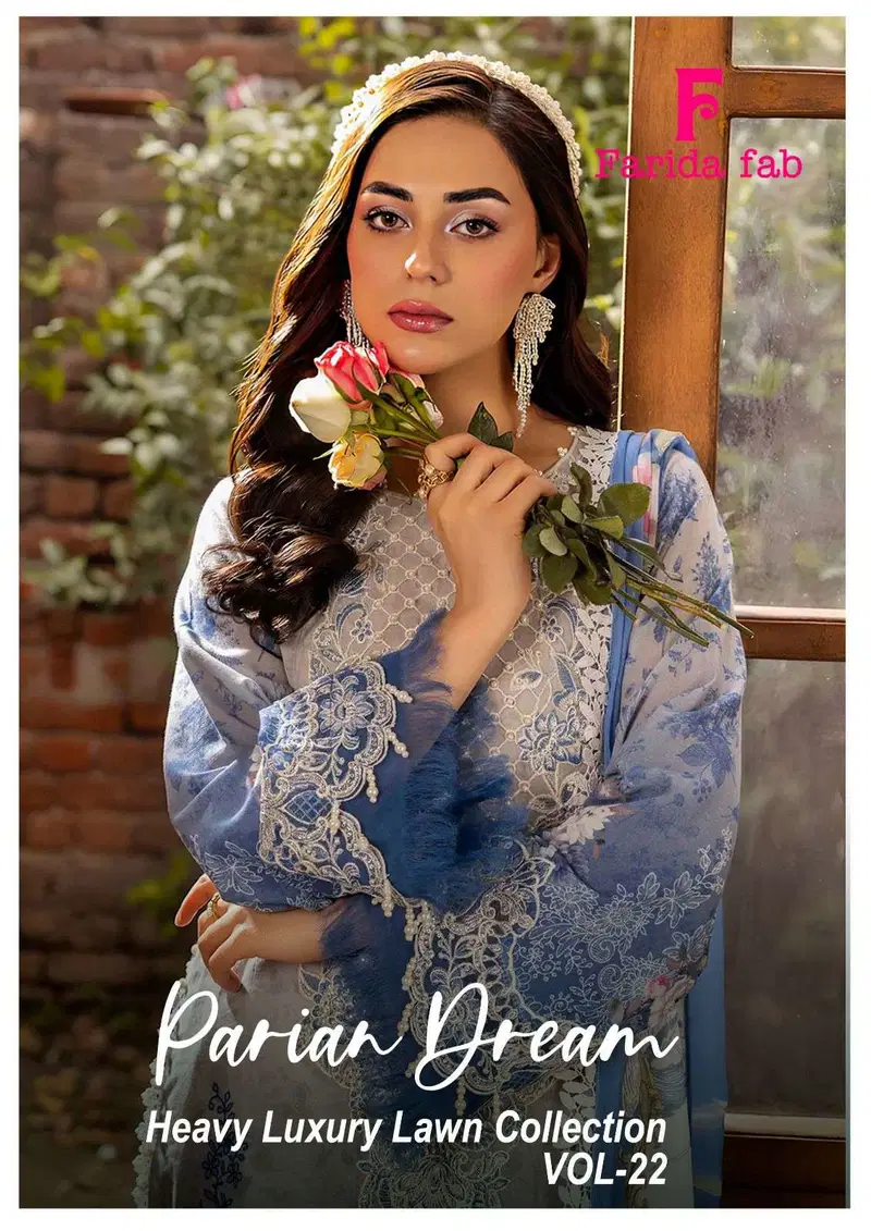 Farida Parian Dream Vol 22 Readymade Karachi Kurti Pant With Dupatta