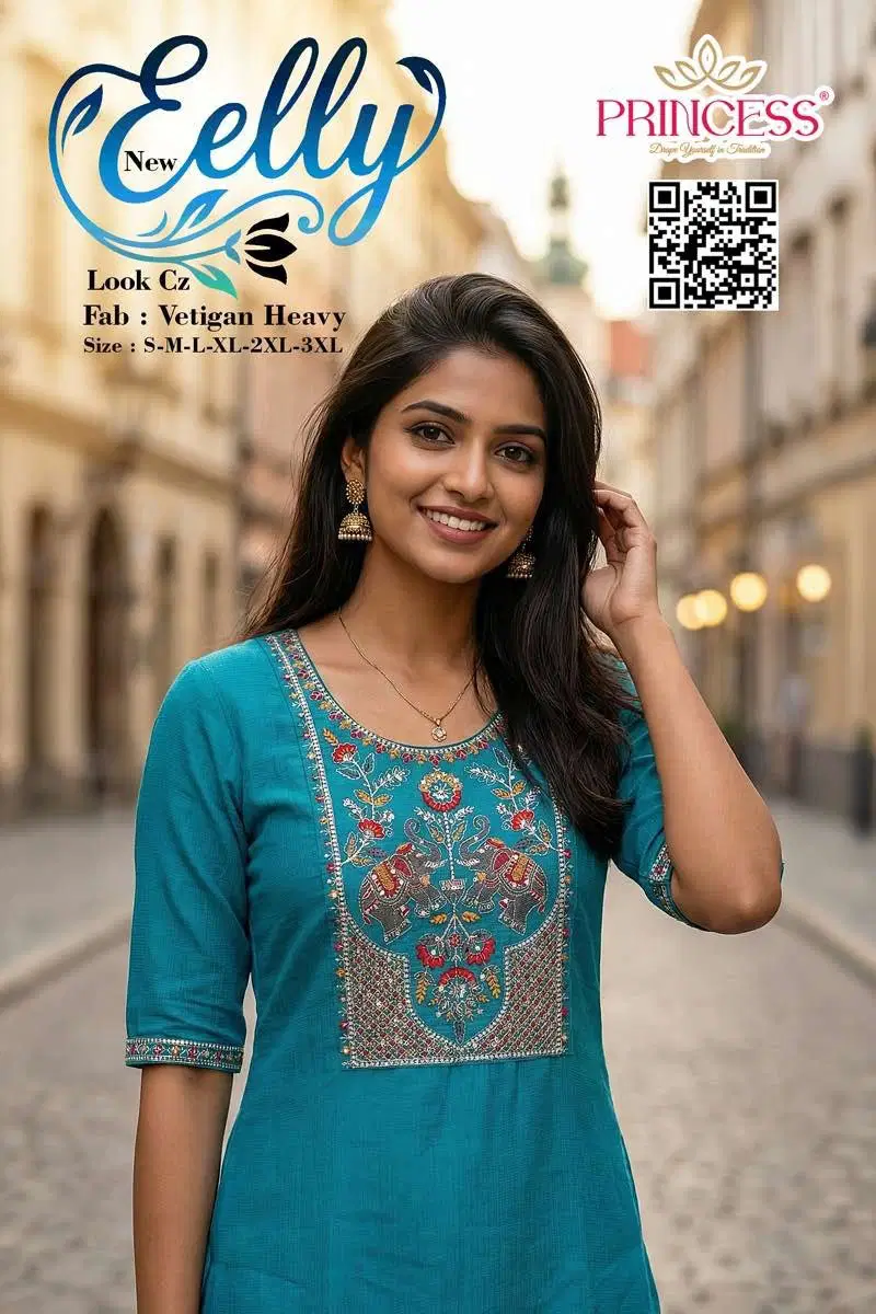 Princess New Eelly Vertican Kurti Collection