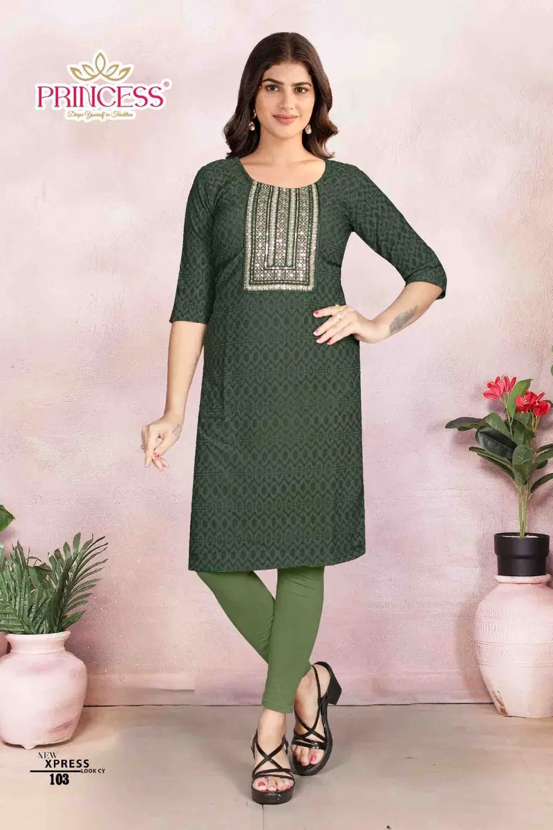 Princess New Xpress Dobby Kurti Collection