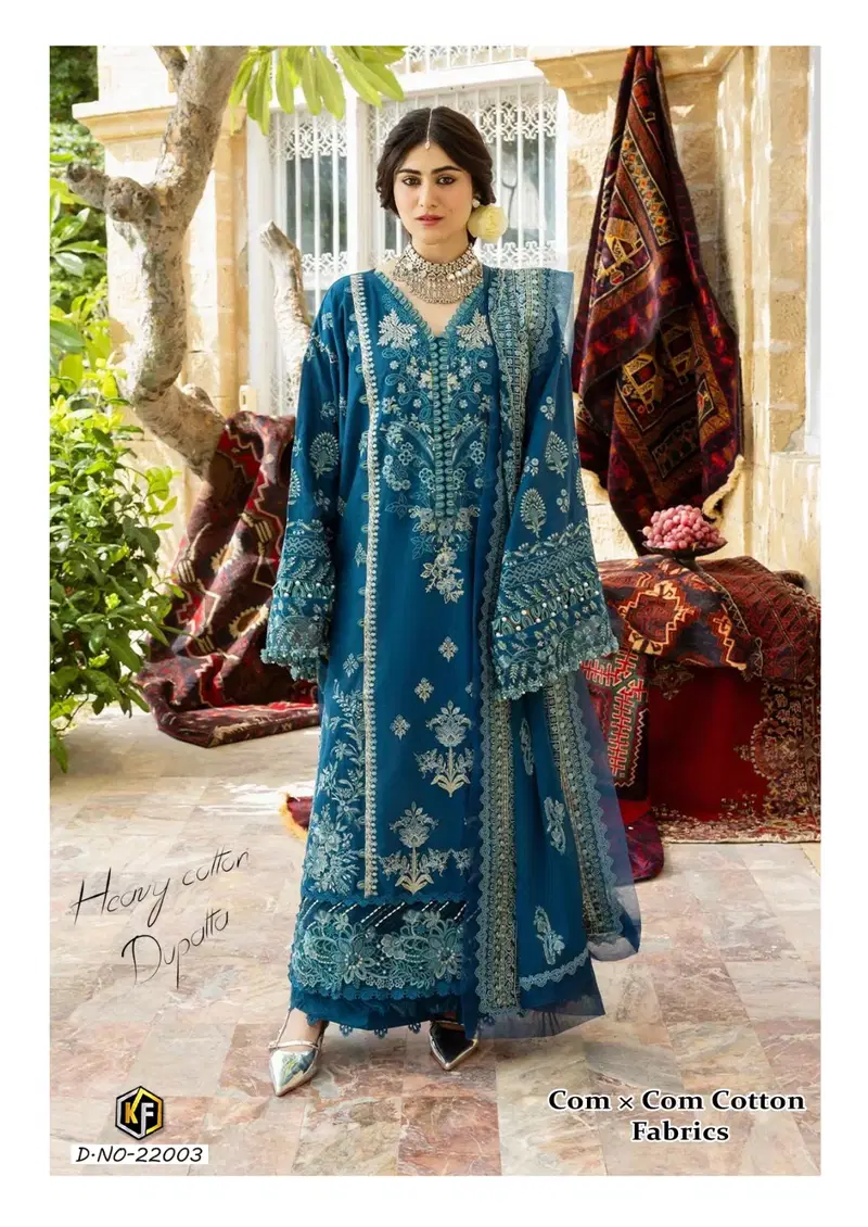 Keval Sobia Nazir Vol 22 Readymade Cotton Printed Kurti Pant With Dupatta