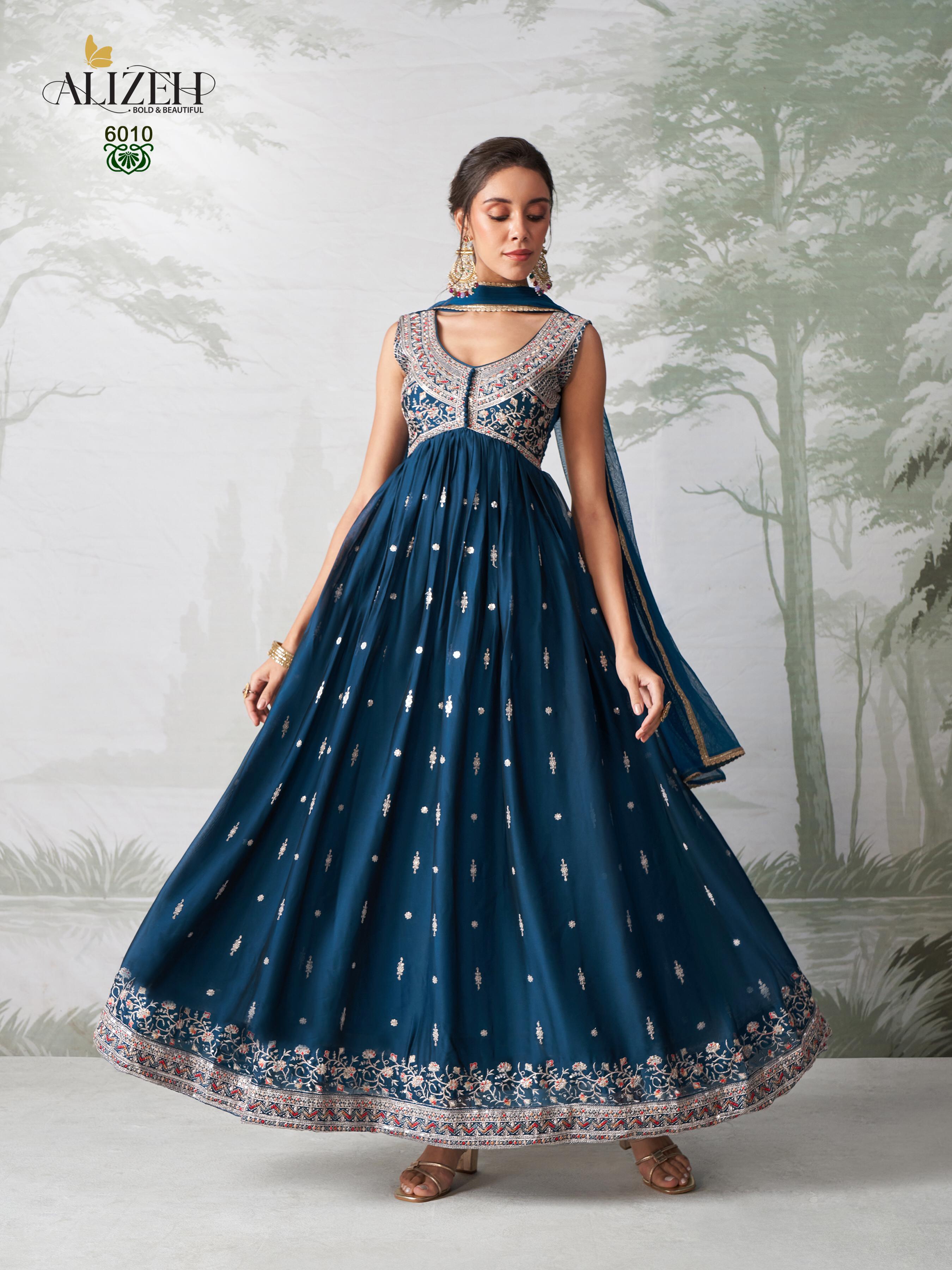 Alizeh Gulbahar Vol 6 Designer Gown Collection | Gown Wholesale