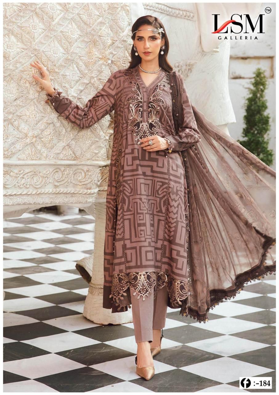 Lsm Firdous Queen Vol 18 Lawn Cotton Printed Dress Material Collection | Dress  Materials