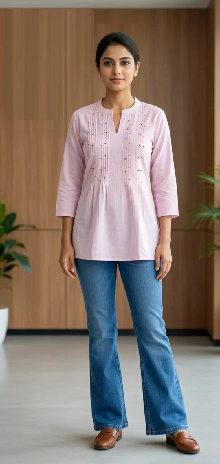 Naisha K 905 Cotton Flex Short Tops Collection