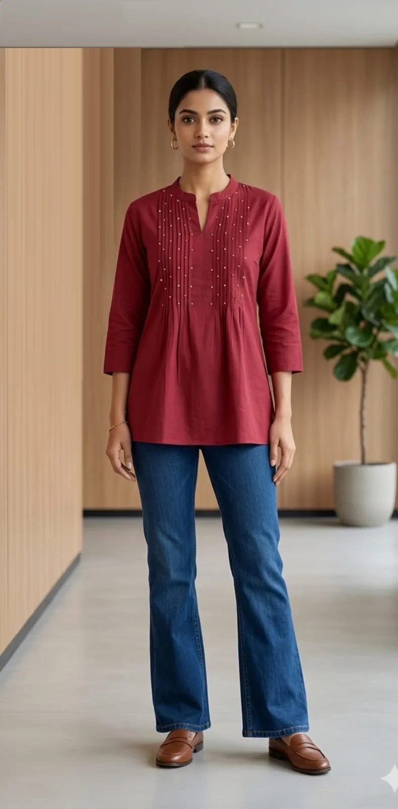 Naisha K 905 Cotton Flex Short Tops Collection