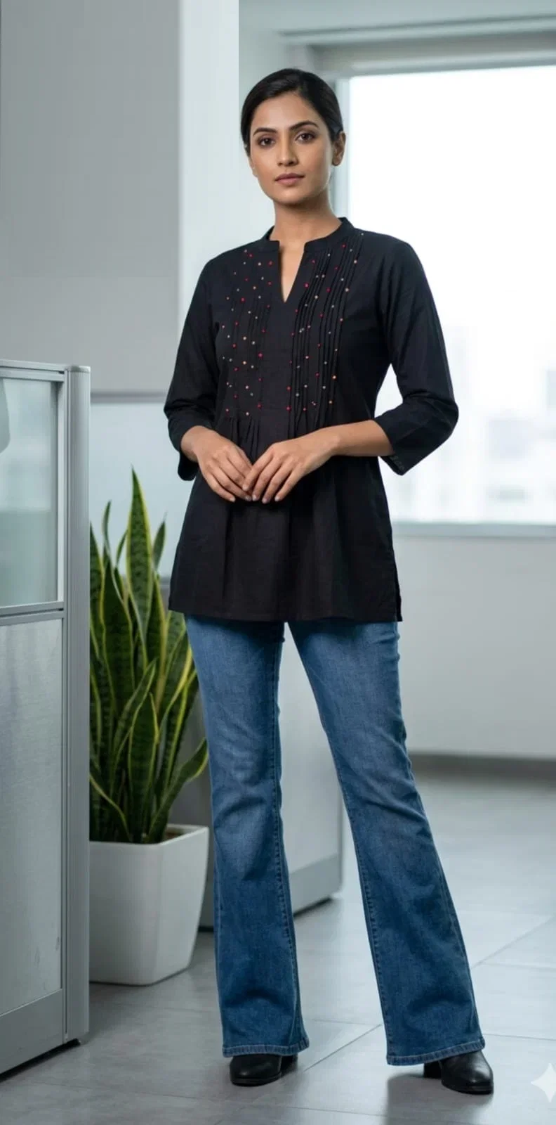 Naisha K 905 Cotton Flex Short Tops Collection
