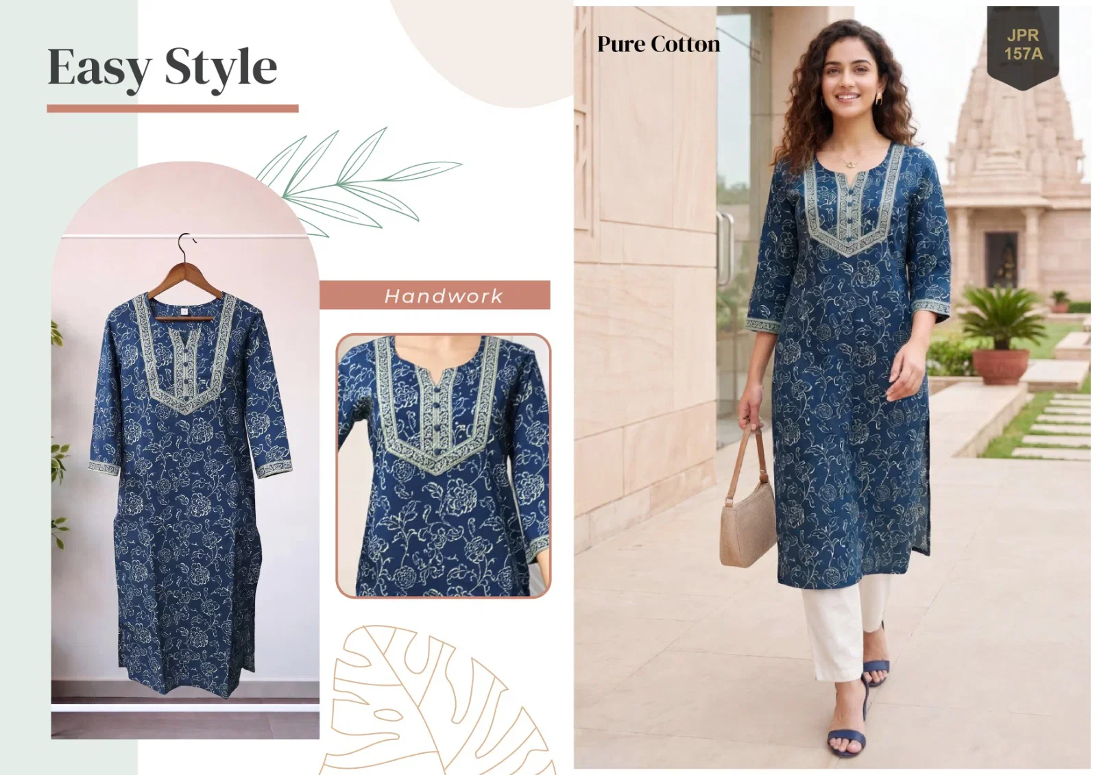 Trendy Himani Cotton Jaipuri Printed Short Tops Collection