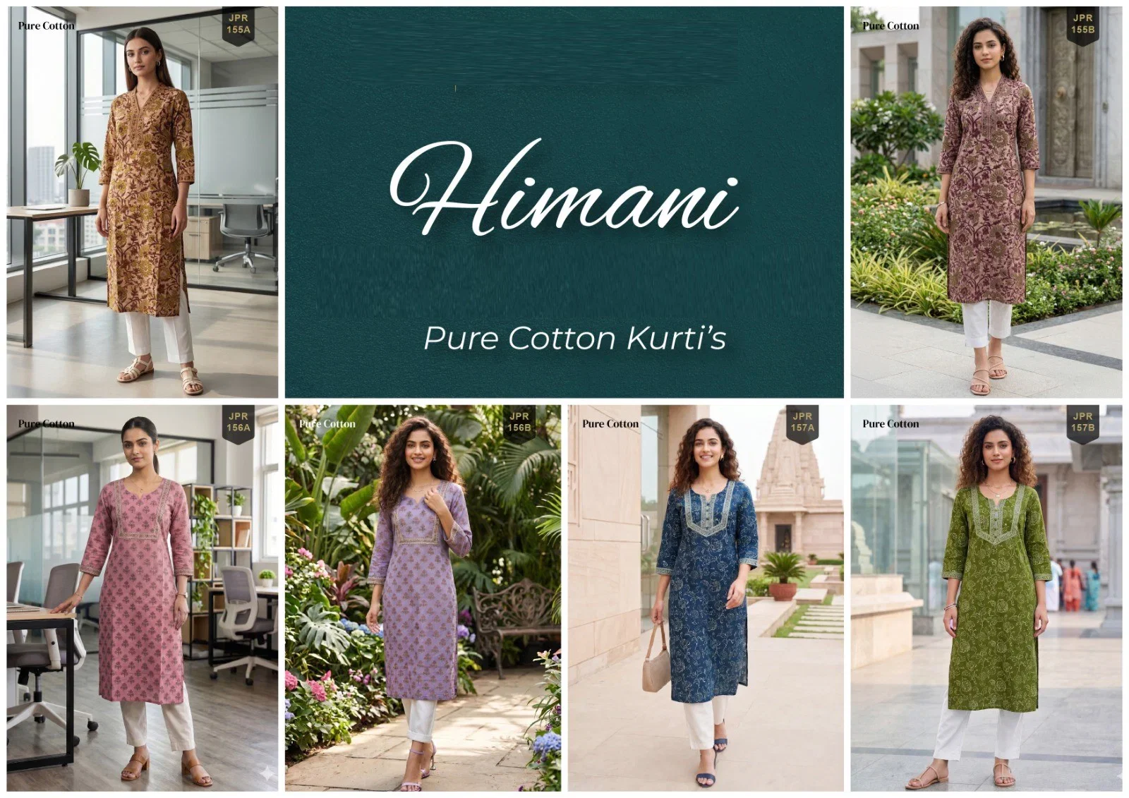 Trendy Himani Cotton Jaipuri Printed Short Tops Collection