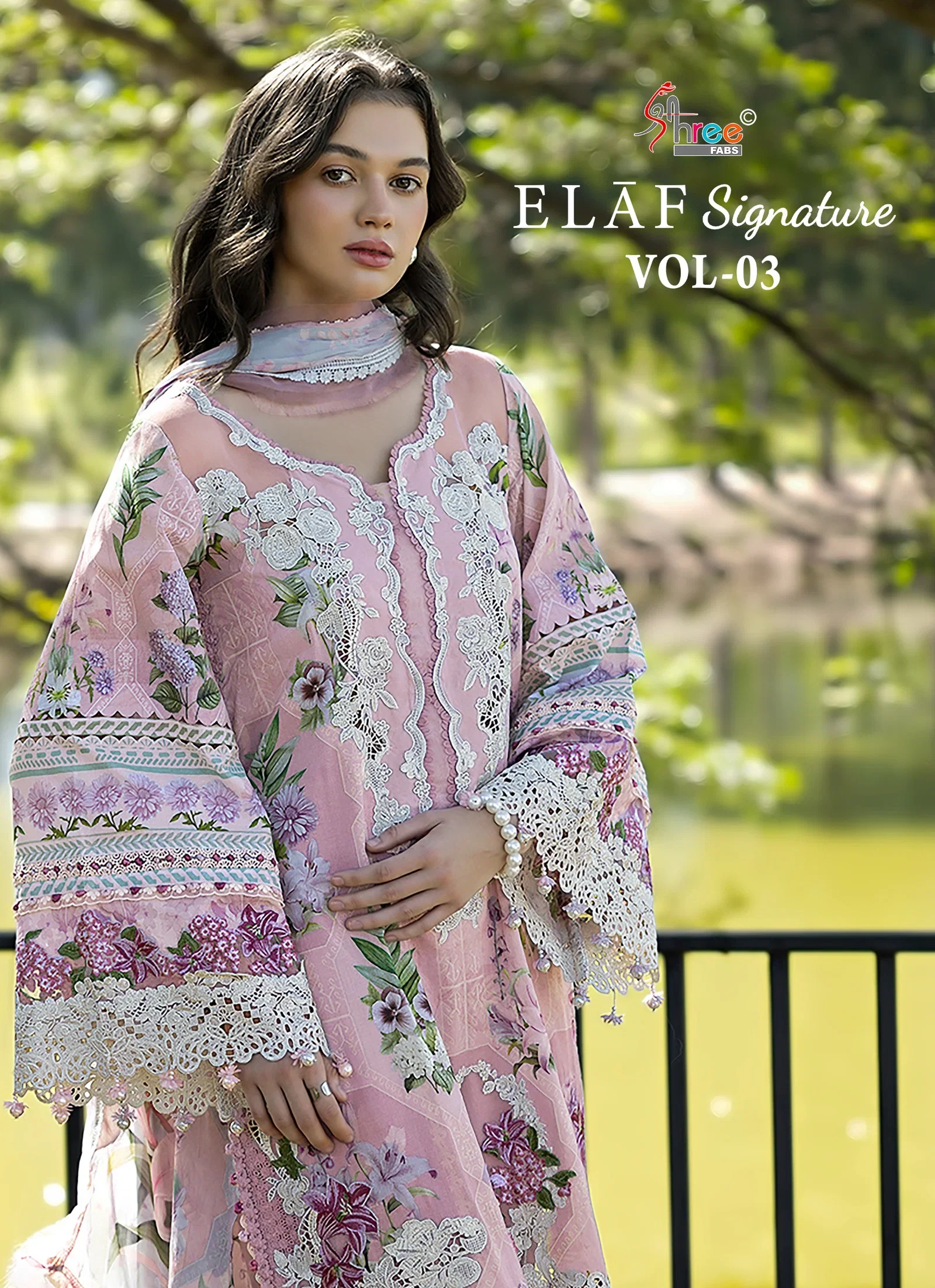 Shree Elaf Signature Vol 3 Cotton Dupatta Pakistani Salwar Kameez