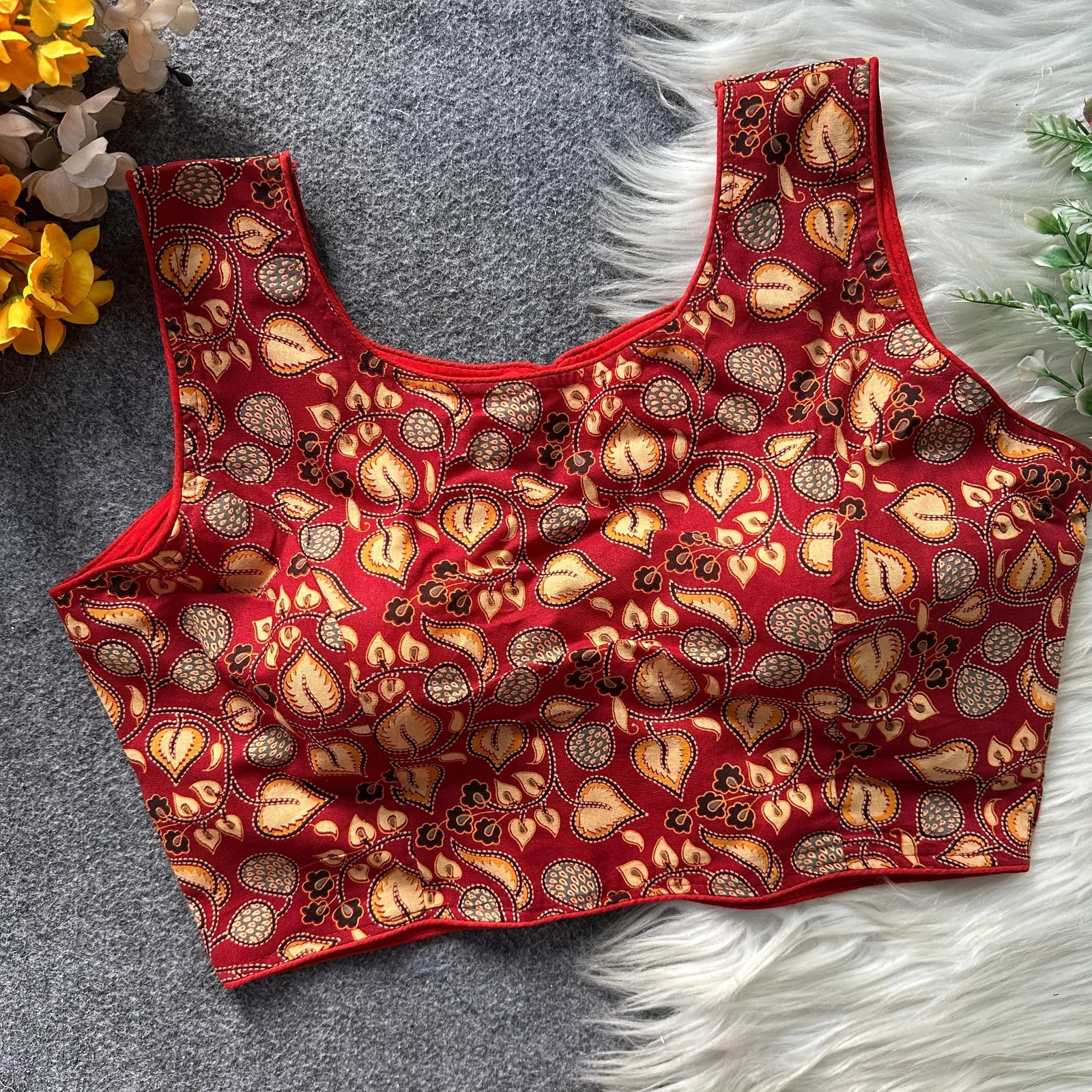 Khadi Vol 21 Cotton Ajrakh Printed Blouse Collection