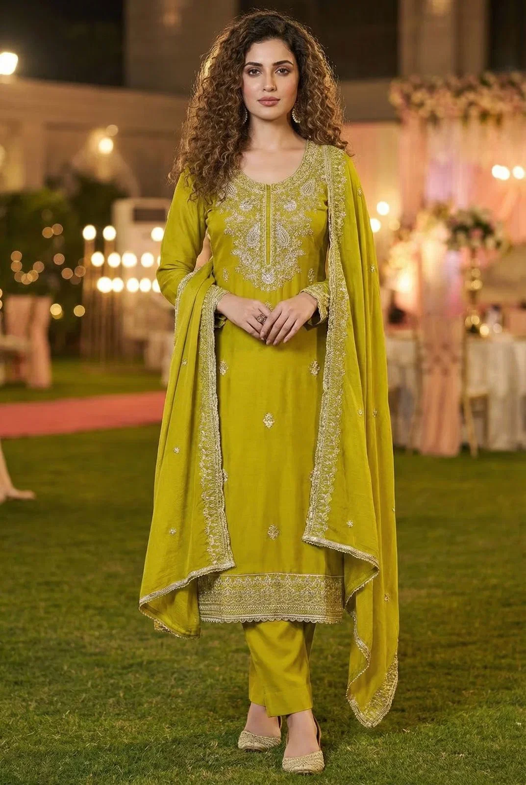 Rimzim Vol 5 P V Cotton Silk With Handwork Kurti With Bottom Dupatta