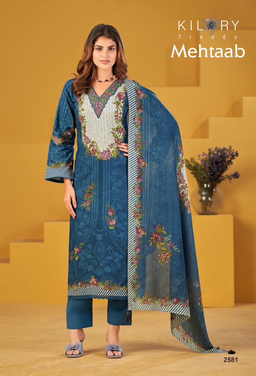 Kilory Mehtaab Lawn Cotton Digital Printed Salwar Kameez