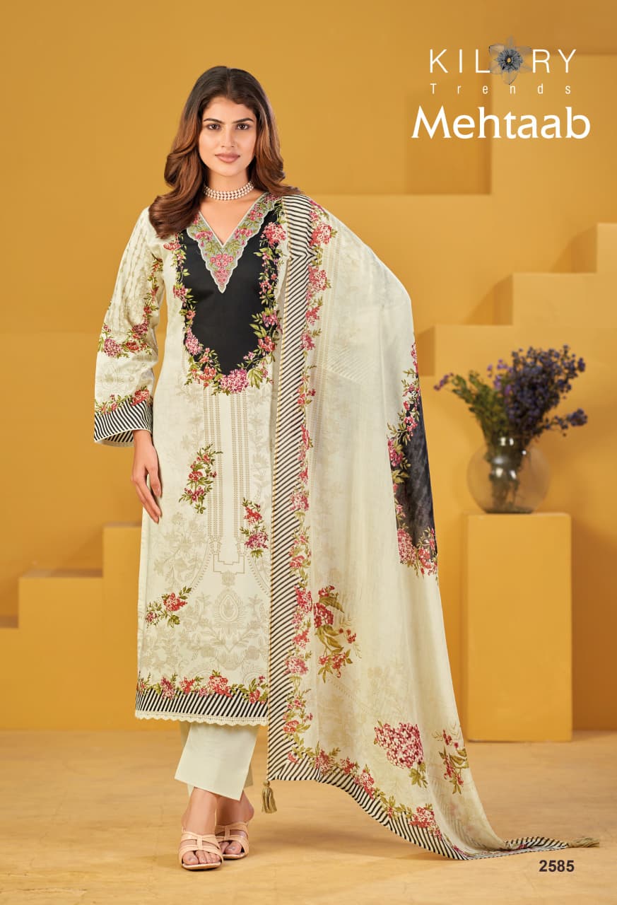Kilory Mehtaab Lawn Cotton Digital Printed Salwar Kameez