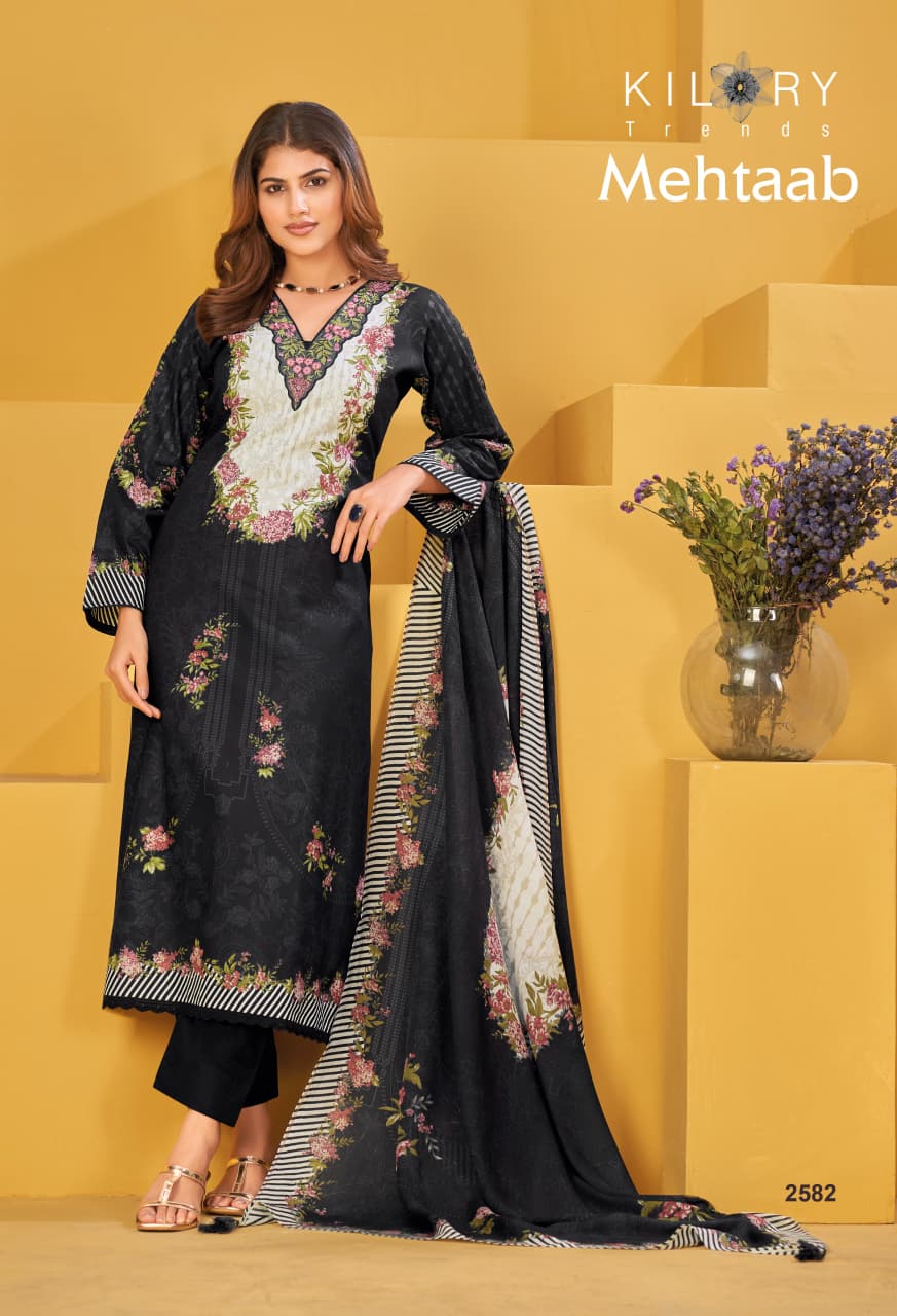 Kilory Mehtaab Lawn Cotton Digital Printed Salwar Kameez