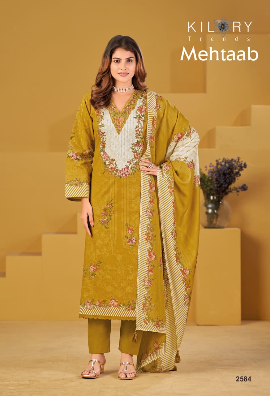 Kilory Mehtaab Lawn Cotton Digital Printed Salwar Kameez