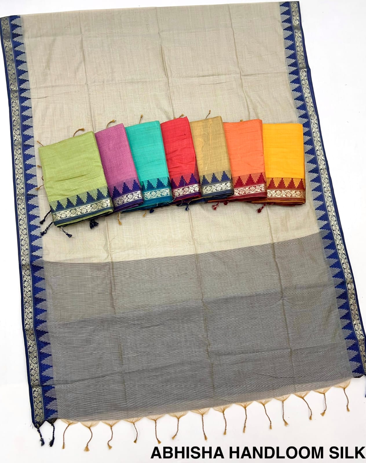 Rajyog Abhilasha Silk Handloom Weaving Saree Collection