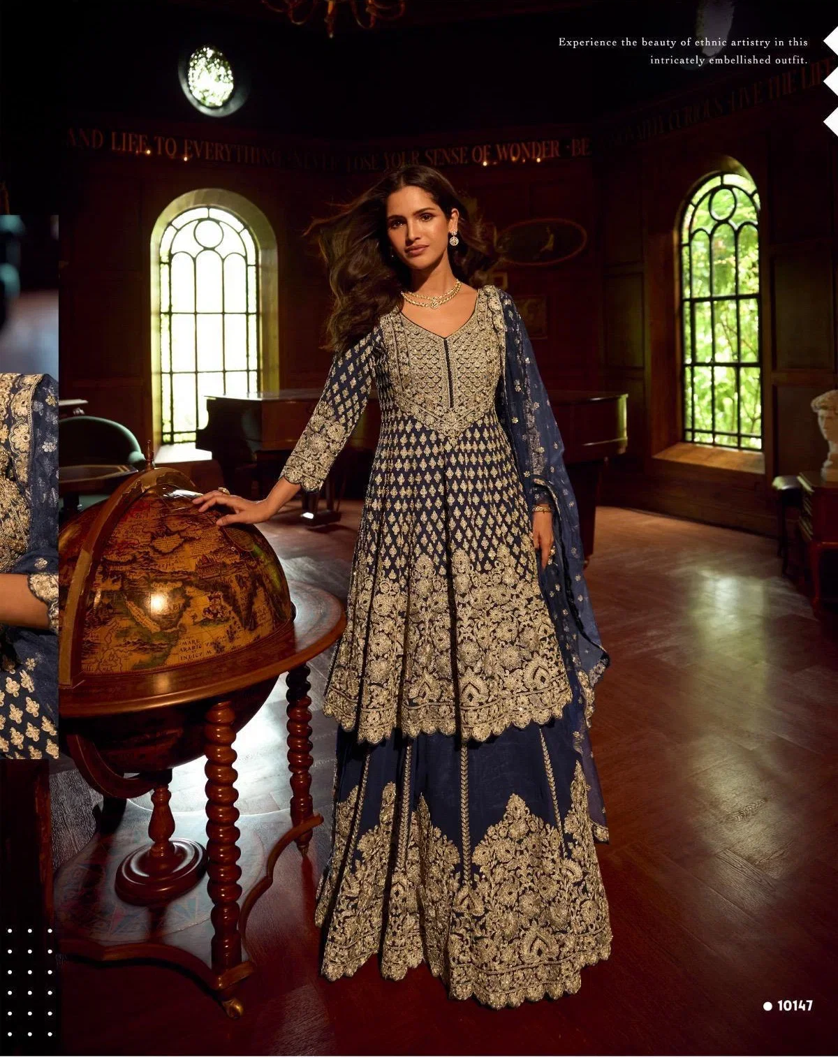 Sureena Hit D No 10145 To 47 Georgette Embroidery Worked Salwar Kameez