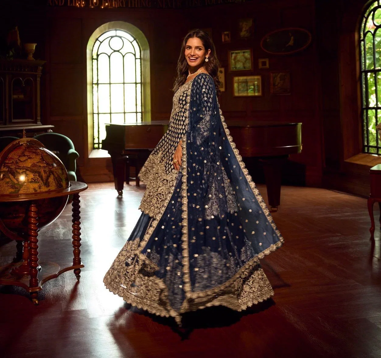 Sureena Hit D No 10145 To 47 Georgette Embroidery Worked Salwar Kameez