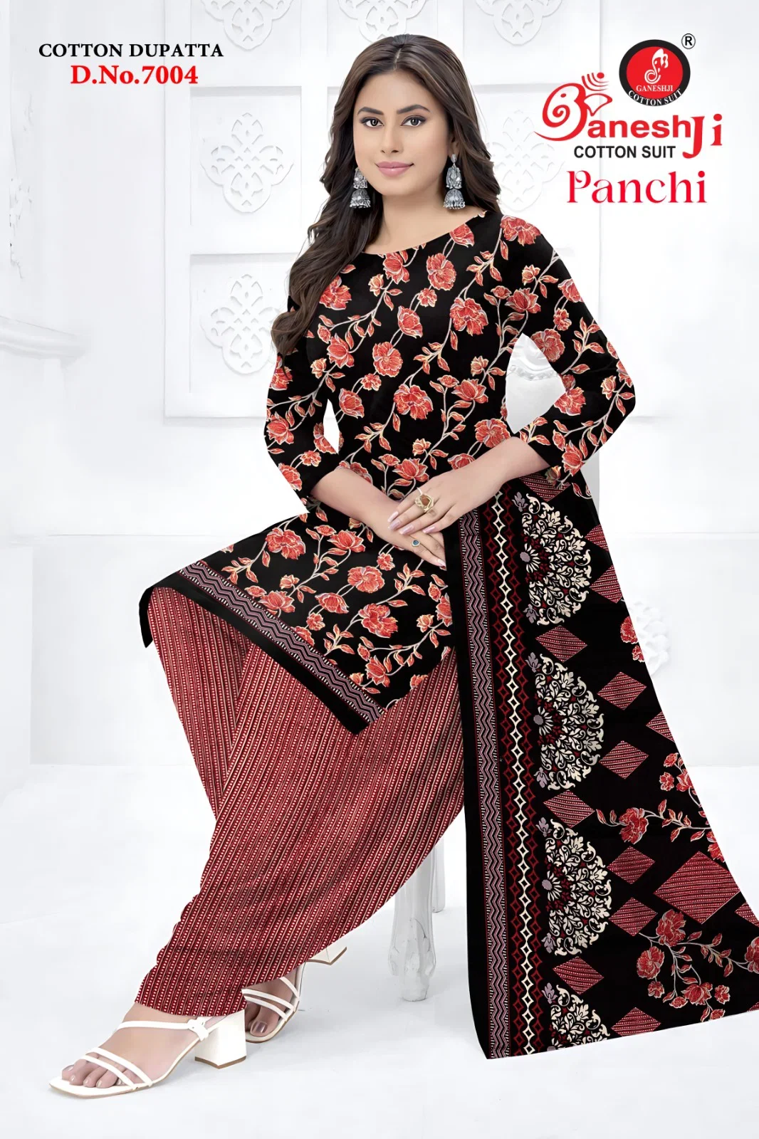 Ganeshji Panchi Vol 7 Indo Cotton Printed Dress Material Collection