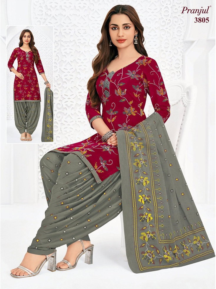 Pranjul Priyanshi Vol 38 Cotton Printed Dress Material Collection