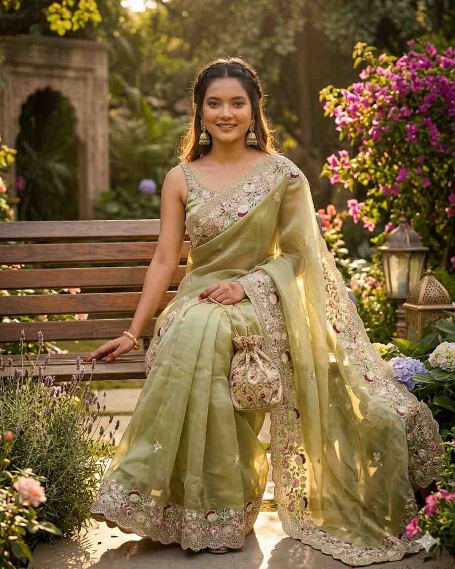 Ds 708 Jimmy Choo Sequence Worked Designer Saree Collection